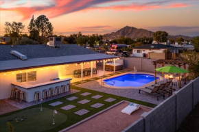 Good Vibes Pool Hot Tub Putt Putt Pool Table